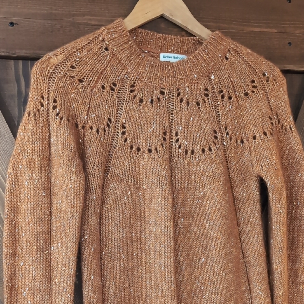 Roller Rabbit Rust Sweater - Picture 2 of 8
